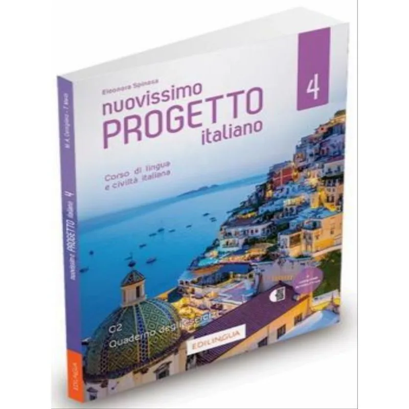 NUOVISSIMO PROGETTO ITALIANO 4 (C2) - QUADERNO DEGLI ESERCIZI + CD AUDIO MP3