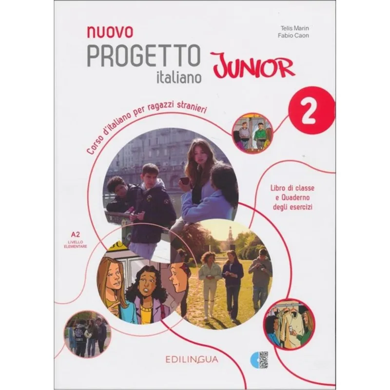 NUOVO PROGETTO ITALIANO - JUNIOR 2 - PODRECZNIK + CWICZENIA