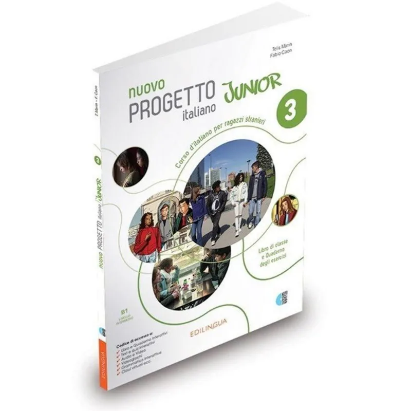 PROGETTO ITALIANO - JUNIOR 3 - LIBRO DELLO STUDENTE & QUADERNO + AUDIO + VIDEO