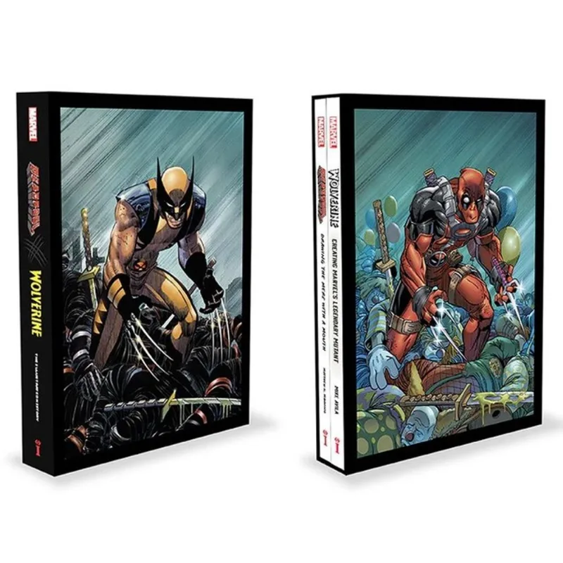 MARVEL'S DEADPOOL AND WOLVERINE - THE ILLUSTRATED HISTORY BOX SET