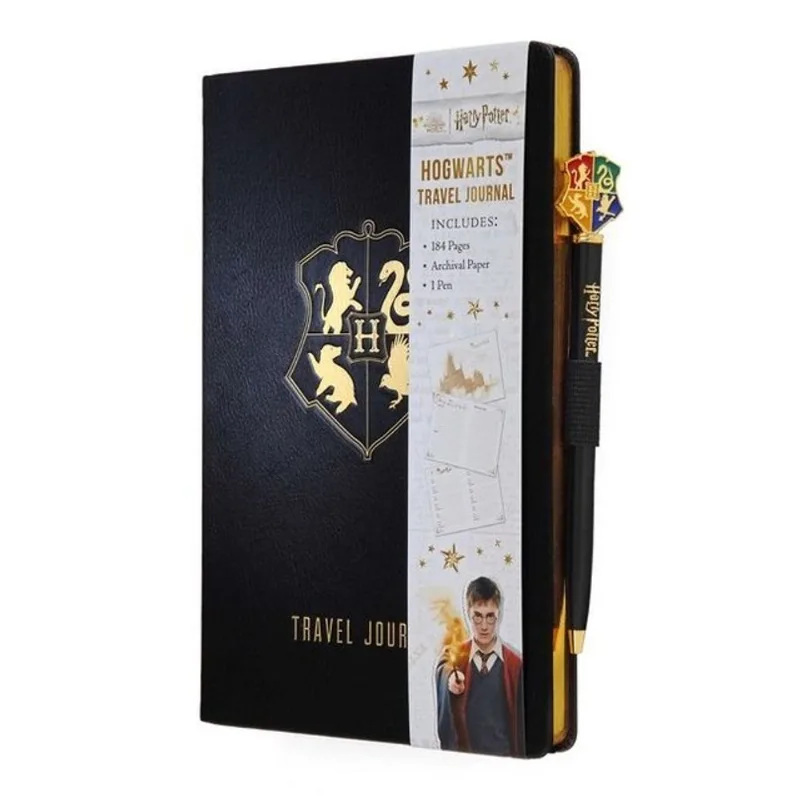 HARRY POTTER - HOGWARTS TRAVEL JOURNAL WITH PEN