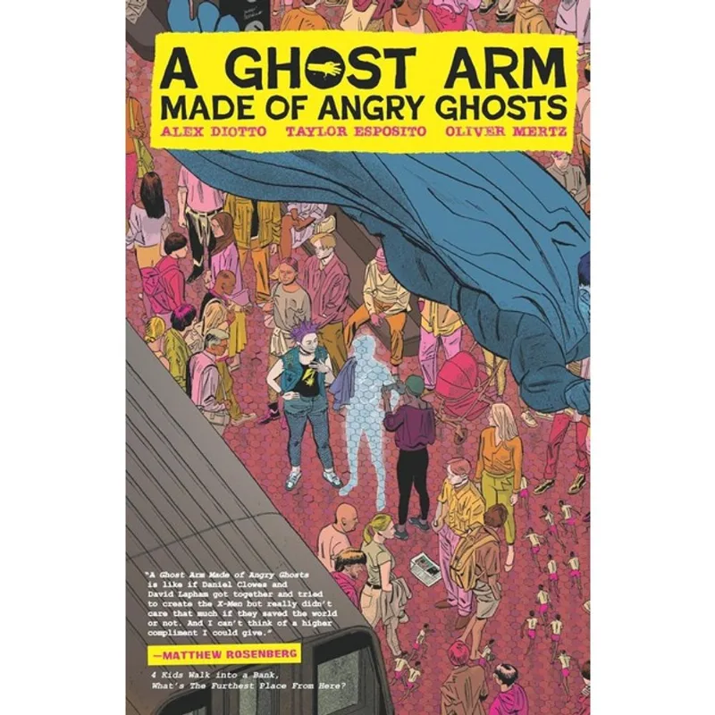 A GHOST ARM MADE OF ANGRY GHOSTS
